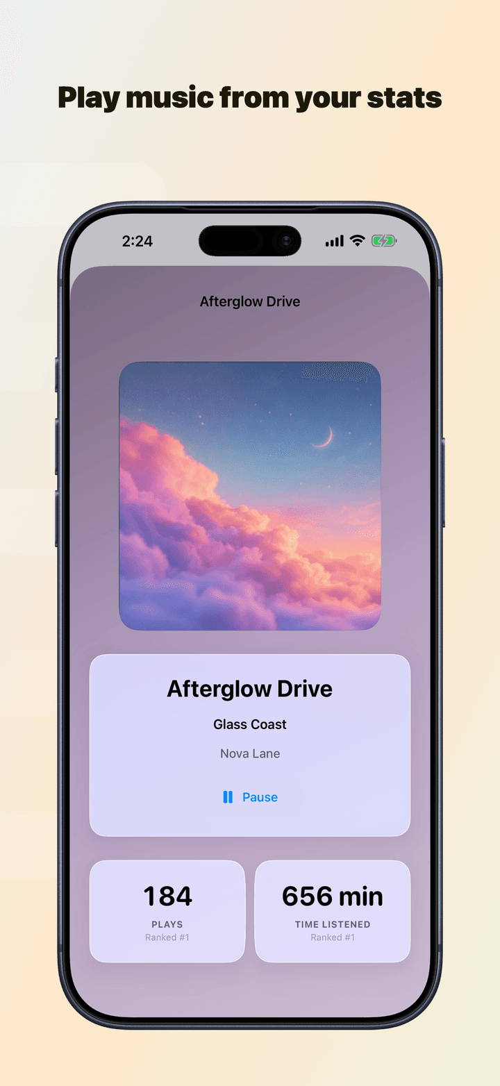 Song playback detail